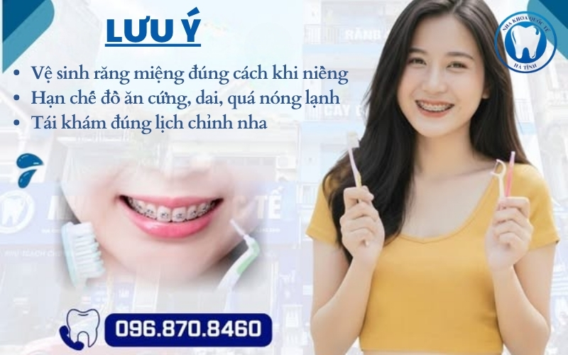Chăm sóc đúng cách khi niềng răng giúp tăng hiệu quả chỉnh nha và bảo vệ sức khỏe răng miệng