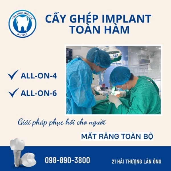 Trồng răng toàn hàm giúp phục hồi ăn nhai, thẩm mỹ và ngăn ngừa tiêu xương